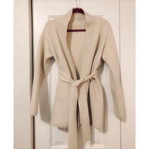 Aritzia boiled wool cardigan